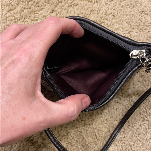 Coach Pewter/gunmetal sequined wristlet - Picture 8 of 12